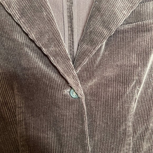 NWT Vintage Lord & Taylor Brown Corduroy Blazer - Picture 3 of 12
